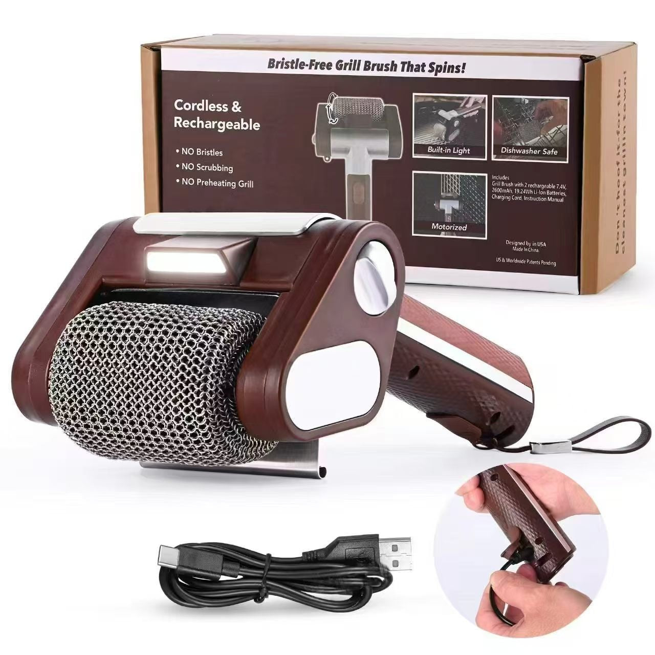 Electric BBQ Pro-Scrubber