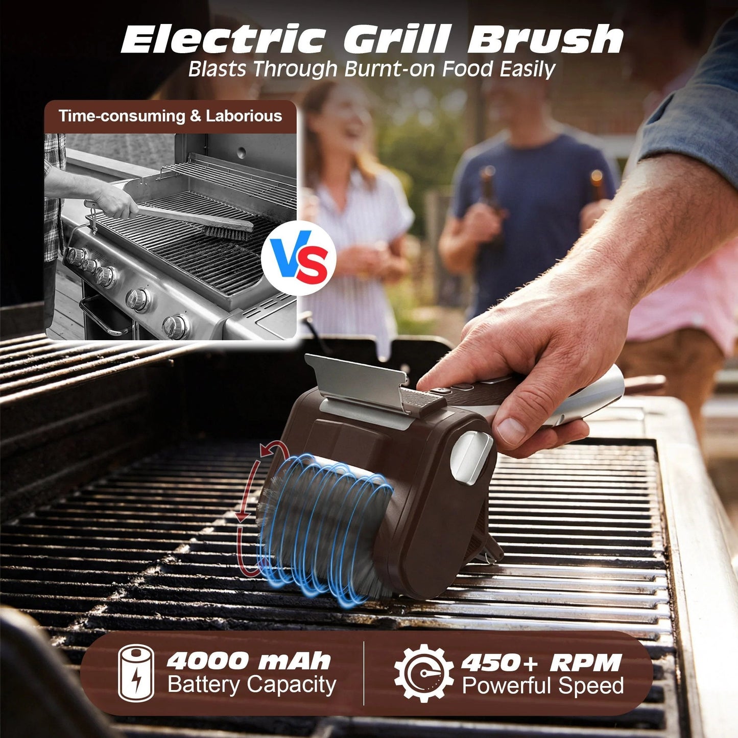 Electric BBQ Pro-Scrubber